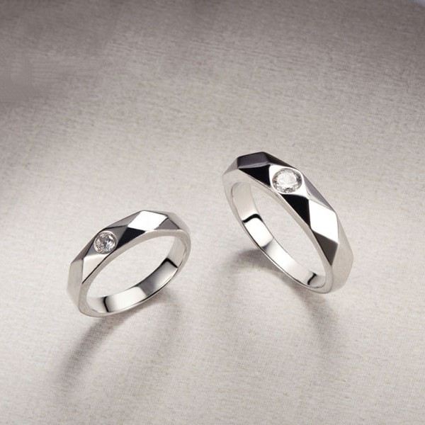 Kreativ Skärning S925 Sterlingsilver Guldpläterade Parringar