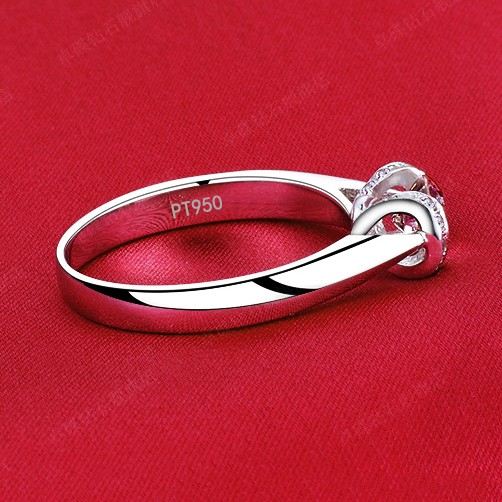 Vacker Blomma Form 925 Sterling Silver Inlagd Kvalitet Ädelstenar Förlovningsring
