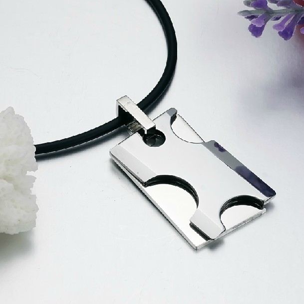 Gravyr Herr Volfram Stål Halsband
